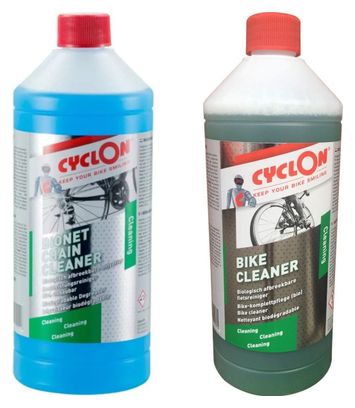 Kit d'entretien vélo  Bike Cleaner 1L + Bionet Chain Cleaner 1L