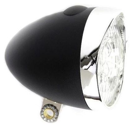 IKZI Phare Retro Batterie Noir