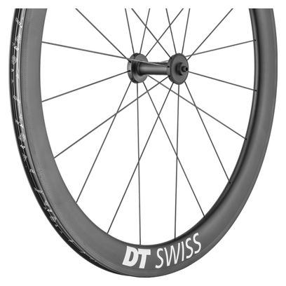 Roue Avant DT Swiss ARC 1400 Dicut 700c 48 mm | QR 9x100 mm | Frein sur Jante