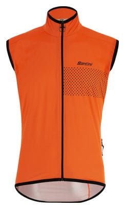 Refurbished Product - Santini Guard Nimbus Orange XL waterproof vest