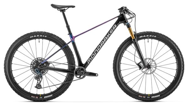 Mondraker Chrono Carbon DC RR Bicicleta de montaña semirrígida Sram GX/NX Eagle 12V 29'' Negra/Morada 2024