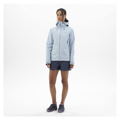 Veste Imperméable Femme Millet Mungo II Gore-Tex Bleu Clair