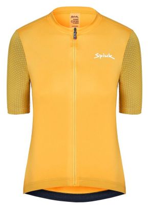 Spiuk Anatomic Women's Short Sleeve Jersey Yellow