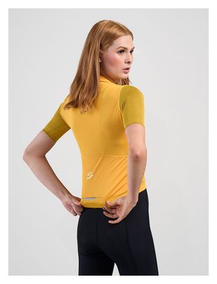 Maillot Manches Courtes Femme Spiuk Anatomic Jaune
