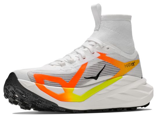 Scarpe da trail Hoka Tecton X 4 Bianco/Arancione da uomo
