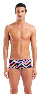 Arena Texture Men's Black/Multicolor Swimsuit