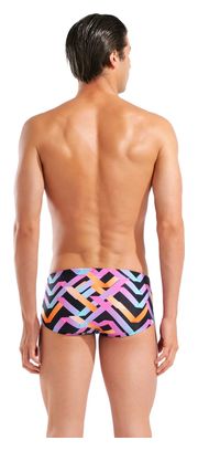 Arena Texture Men's Black/Multicolor Swimsuit