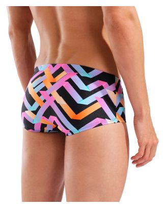 Arena Texture Men's Black/Multicolor Swimsuit