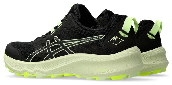 Chaussures Trail Asics Trabuco Terra 2 Noir/Vert Femme