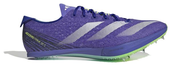 Chaussures d'Athlétisme adidas Adizero Prime SP 3 Strung Bleu/Vert Unisexe