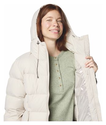 Chaqueta de pluma Columbia Pike Lake II Beige para mujer