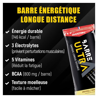 Barre Overtims Ultra Banane Chocolat