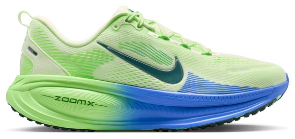 Zapatillas de running Nike Vomero 18 para hombre, color verde y azul