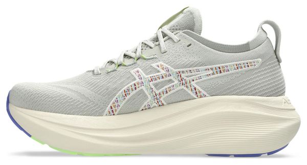 Chaussures Running Asics Gel-Nimbus 27 TR Nature Bathing Beige/Vert Homme