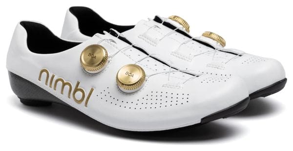 Nimbl Ultimate Road Schoenen Wit/Goud