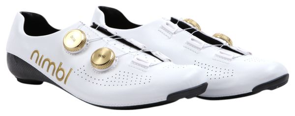 Nimbl Ultimate Wegschoenen Wit/Goud