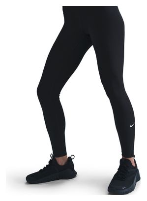 Nike One Lange Zwarte Panty Dames