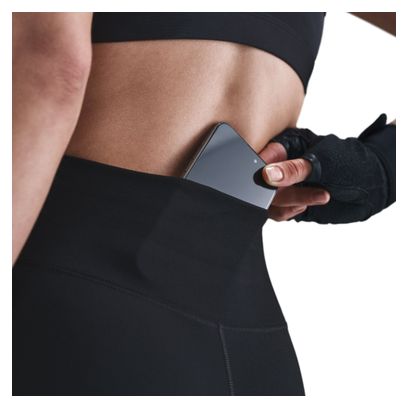 Nike One Lange Zwarte Panty Dames