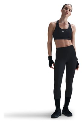 Nike One Lange Zwarte Panty Dames