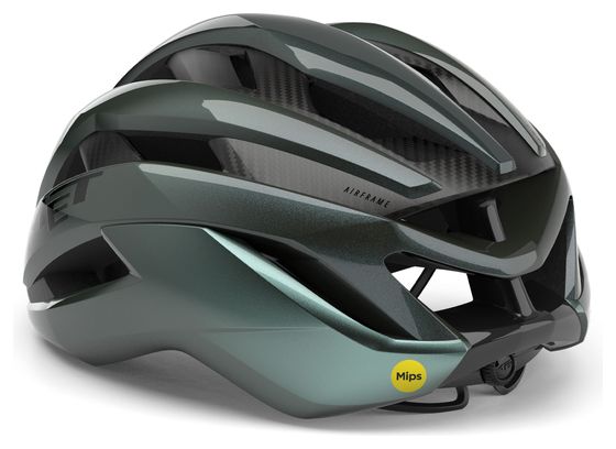 MET Trenta 3K Carbon Helm Groen