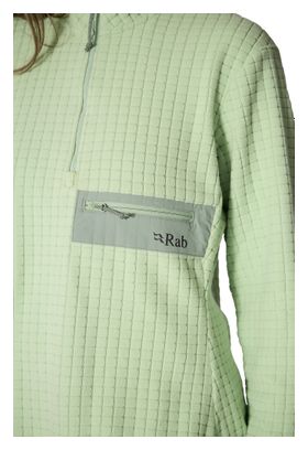 Polaire RAB Ramshaw 1/2 Zip Vert Femme