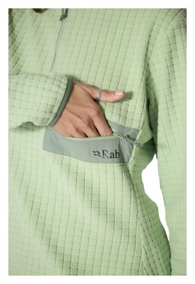 Polaire RAB Ramshaw 1/2 Zip Vert Femme
