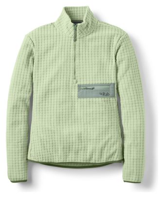Polaire RAB Ramshaw 1/2 Zip Vert Femme