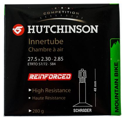HUTCHINSON Chambre à Air Renforcée 27.5 x 2.30 à 2.85mm Schrader 48mm