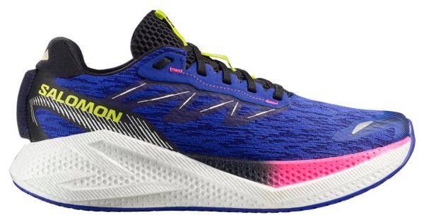 Scarpe da corsa Salomon Aero Glide 4 blu/rosa da uomo