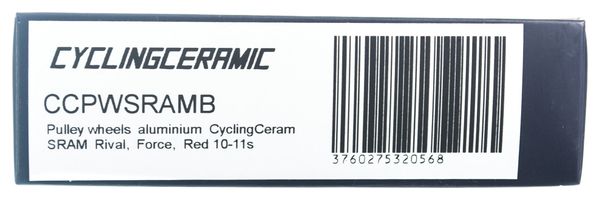CyclingCeramic Sram 10/11v Rollers Black
