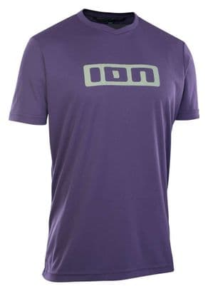 T-Shirt ION Bike Logo 2.0 Violett