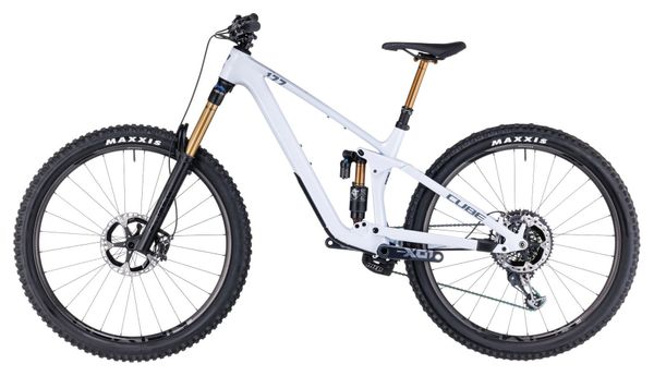 VTT Tout-Suspendu Cube Stereo One77 C:68X SLT 29 Sram X01 Eagle AXS 12V 29'' Blanc Flash