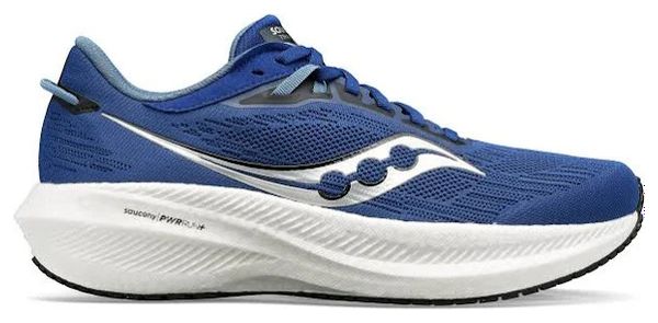 Chaussures de Running Saucony Triumph 21 Bleu Argent