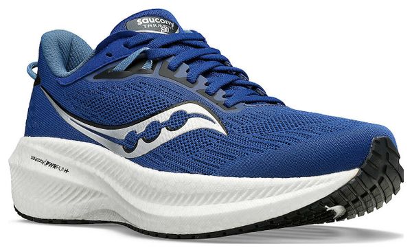 Hardloopschoenen Saucony Triumph 21 Blauw Zilver