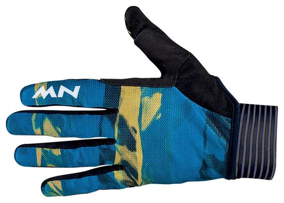 Pair of Long Gloves Northwave Air LF Blue