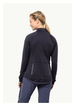 Veste Polaire Femme Jack Wolfskin Morobbia Fz Gris