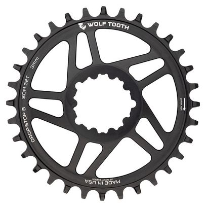 Ingranaggio Wolf Tooth Direct Mount Sram Boost 3 mm Drop-Stop B Nero