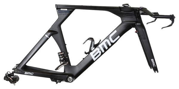 Vélo Team Pro - Kit Cadre / Fourche BMC Timemachine 01 AG2R Campagnolo Super Record EPS 11V Patins 2021 'Sarreau'