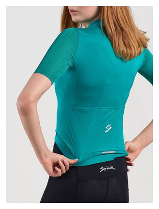 Maillot Spiuk <p><strong>Anatomic</strong></p>de manga corta para mujer Verde