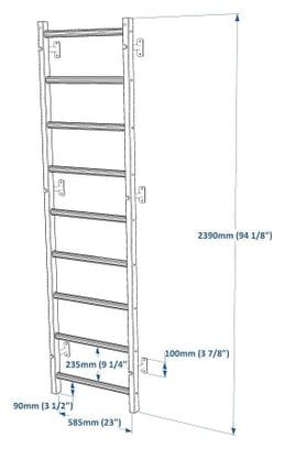 ESPALIER de gymnastique BenchK 700W