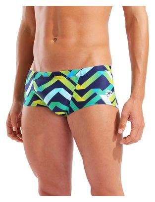 Arena Texture Men's Blue/Multicolor Swimsuit