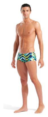 Arena Texture Men's Blue/Multicolor Swimsuit