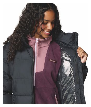 Chaqueta de plumón con capucha Columbia Pike Lake III Mujer Negro