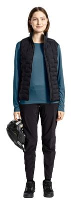 ION Thermolite Hybrid Shelter Cycling Gilet Donna Nero