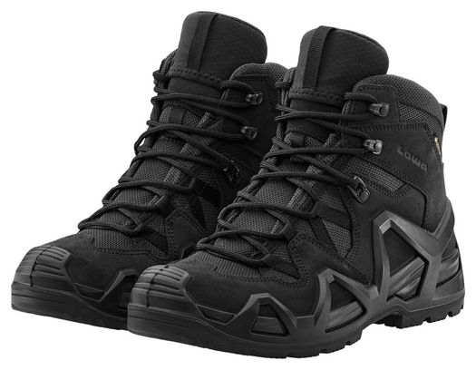Zapatillas de senderismo Lowa Zephyr Mk2 Gore-Tex Mid negras para hombre