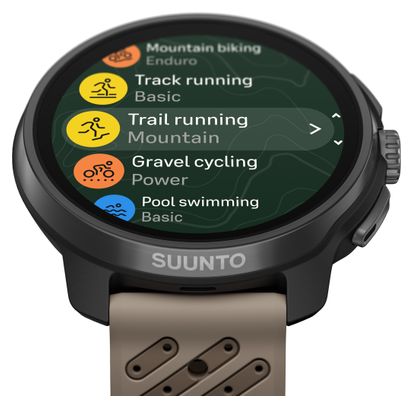 Montre GPS Suunto Race 2 Titanium Trail - Gris