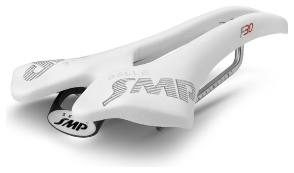 Selle SMP F30 Rails Inox Blanc