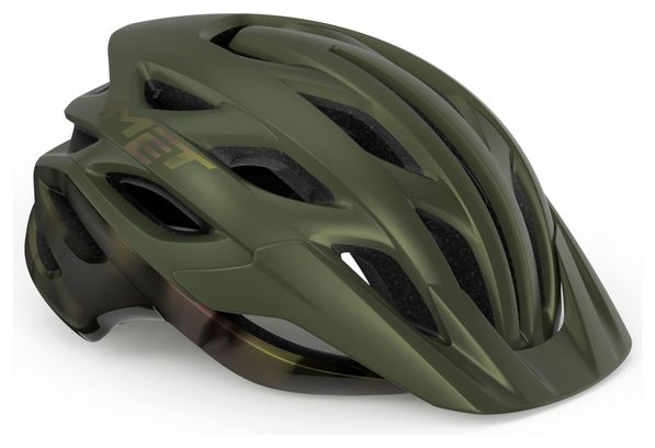 MET Veleno Olive Iridescent Mat Helmet