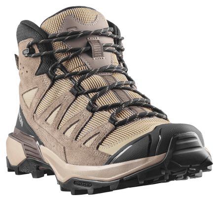 Wanderschuhe Salomon X Ultra 360 Leather Mid GTX Braun Herren
