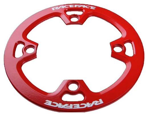 Protège Plateau Race Face Light 4 Trous Rouge